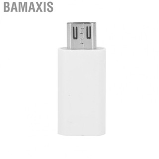 Bamaxis TypeC Female to Micro USB Male Transfer Adapter Convert Connector Fast Charging(White