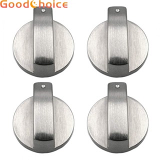 【Good】Stove Knobs Zinc Alloy Accessories Knobs Oven Replacement Silver Stove【Ready Stock】