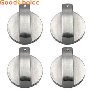 【Good】Stove Knobs Zinc Alloy Accessories Knobs Oven Replacement Silver Stove【Ready Stock】