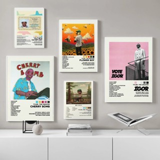 ขายดี โปสเตอร์อัลบั้มรูปภาพ The Creator If You Get Lost Flower Boy Music สําหรับตกแต่งผนังบ้าน