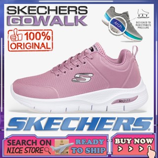 [รองเท้าผ้าใบผู้หญิง]] Skechers_ Go-walk Arch Fit รองเท้าผ้าใบลําลอง เหมาะกับการเล่นกีฬา สําหรับสตรี AV7G