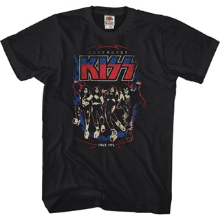 เสื้อยืด พิมพ์ลาย Destroyer Since 1976 KISS