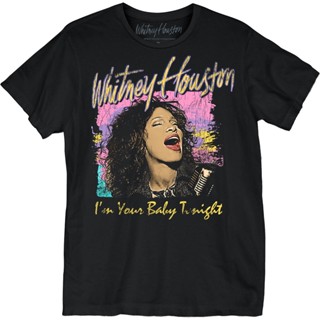 เสื้อยืด พิมพ์ลาย Im Your Baby Tonight Whitney Houston สไตล์วินเทจ