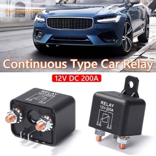 [Domybestshop.th] รีเลย์แยกชาร์จ 200A 12V DC 4 Pin สําหรับรถยนต์ รถตู้ เรือ 4 Pin