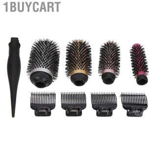 1buycart Curly Hair Brush Set  Straighten Beard Styling Portable for Home