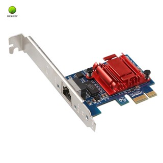 Pcie การ์ดเครือข่ายไร้สาย RJ45 1X 10 100 1000Mbps 1Gbps BCM5721&amp;5751 ชิปเซ็ต รองรับ ROS ESXi