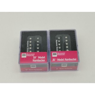 Mai- ปิ๊กอัพกีตาร์ไฟฟ้า 59 Model And JB Humbucker Pickup 4C สีดํา