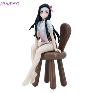 HUIMAO โมเดลฟิกเกอร์ PVC รูปการ์ตูนอนิเมะ Demon Slayer Kamado Nezuko Kasugano Sora สําหรับเก็บสะสม