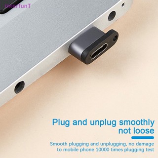 [InterfunT] อะแดปเตอร์แปลง Type-C ตัวผู้ เป็น USB 3.0 ตัวเมีย OTG พร้อมสายคล้องชาร์จ