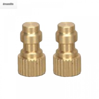 【DREAMLIFE】2 Brass Quick Connect Male Caps for 8mm Joints – Keep Your Gear Clean and Secure