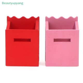 [Beautyupyang] กล่องจดหมายจิ๋ว 1:12 สไตล์เรโทร สําหรับบ้านตุ๊กตา DIY