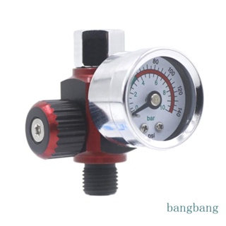 Bangb เกจควบคุมอากาศ 0-140psi ปรับนิวเมติก สําหรับแอร์บรัช