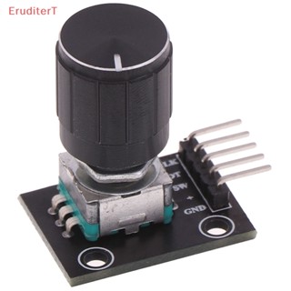 [EruditerT] Ky-040 บอร์ดโมดูลเซนเซอร์ เอนโค้ดเดอร์โรตารี่ สําหรับ Arduino [ใหม่]