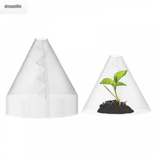 【DREAMLIFE】10/20/30 PCS Garden Cloches for Plant-Reusable Plastic Plant Bell Cover