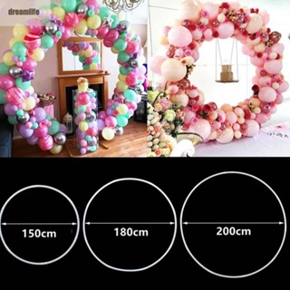 【DREAMLIFE】Versatile and sturdy Balloon Arch Column Stand Holder Frame for Event Decoration