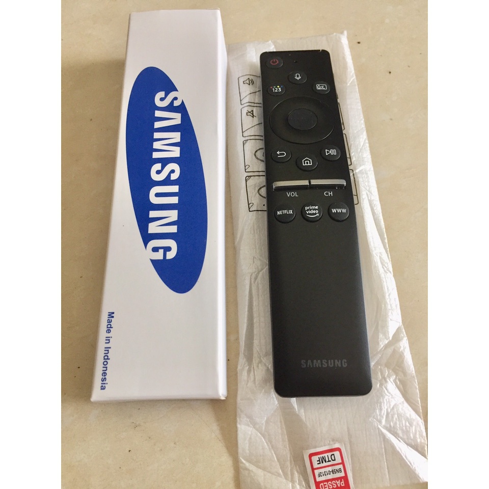 รีโมทคอนโทรล Samsung Voice TV การควบคุมด้วยเสียงของ Samsung รีโมทคอนโทรลทีวี Samsung