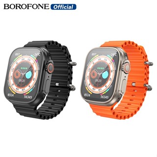 (โทรได้) Borofone BD3 นาฬิกาข้อมือสมาร์ทวอทช์ หน้าจอสัมผัส 1.96 นิ้ว IP67 บลูทูธ 5.0 กันน้ํา วัดอัตราการเต้นหัวใจ สําหรับสมาร์ทโฟนทุกรุ่น