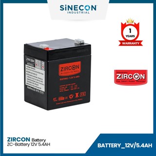 ZIRCON แบตเตอรี่ ZC-Battery/ 12V/ 5.4AH