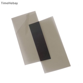 Timehebay แผ่นฟิล์มโพลาไรซ์กรองแสง LCD 87*41 มม. สําหรับหน้าจอ LCD และแดชบอร์ด 2 ชิ้น EN