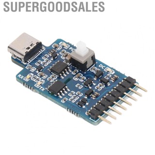 Supergoodsales USB to TTL Module Type C Serial Adapter Board 5V 9 Pin 50bps‑2Mbps CH340N  Accessory Y