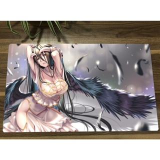 ขายดี Overlord Yugioh Playmat Albedo CCG TCG แผ่นรองเมาส์ ลายอนิเมะ 021