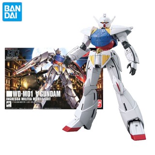 Bandai Genuine Gundam Model Garage Kit HG Series 1/144 WD-M01 Turn A Gundam Anime Action Figure Toys for Boys Collectible Toy