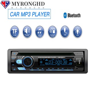 Myronghd เครื่องเล่น MP3 สเตอริโอ แฮนด์ฟรี สําหรับติดตกแต่งภายในรถยนต์