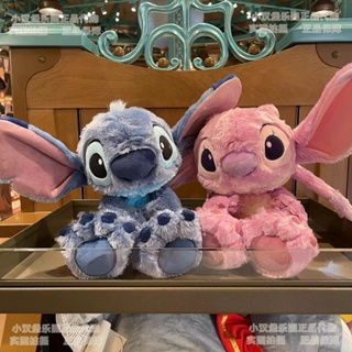 ตุ๊กตาฟิกเกอร์ Disneyland Daigou Star Treasure Stitch Angel ผ้ากํามะหยี่ขนนิ่ม ของเล่นสําหรับเด็ก