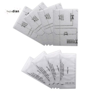 6713110 แผ่นกรองอากาศ สําหรับเครื่องดูดฝุ่น Miele 3944711 แผ่นกรองอากาศ ทําความสะอาด แพ็คละ 8 ชิ้น