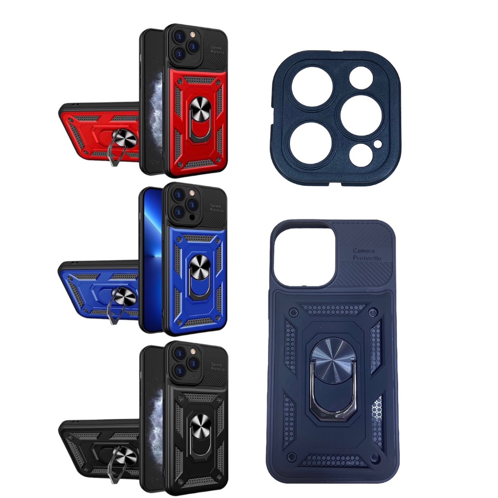 O เคสหุ่นยนต์ Xiaomi Redmi A1 Plus A2 A2+ Plus  เคสกันกระแทกพร้อมแหวนแม่เหล็กตั้งโทรศัพท์ กันกล้องหล