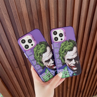 เคสแข็ง เคสไอโฟน iPhone 14 Pro Max iPhone 13 Pro Max iPhone 12 Pro Max iPhone 11 Cartoon Joker โจ๊กเกอร์ Protective Hard Case