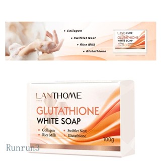 Runny Glutathione สบู่ไวท์เทนนิ่ง ลดใต้วงแขน ใต้วงแขน ผิวกระจ่างใส