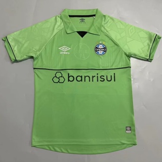 เสื้อกีฬาแขนสั้น ลายทีมชาติฟุตบอล AAA 23-24 Gray Goalkeeper Green Football Jersey S-XXXXL ชุดเหย้า แห้งเร็ว สําหรับผู้ใหญ่