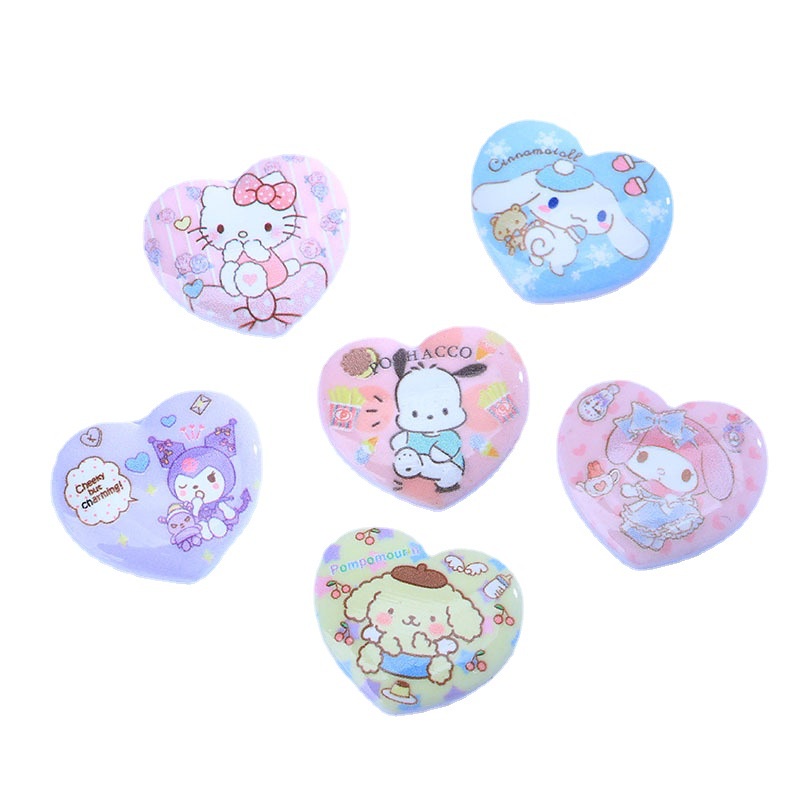 กาวเรซิ่น รูปสัตว์ ซานริโอ้ แฮนด์เมด diy สําหรับทําเครื่องประดับ กิ๊บติดผม รองเท้า diy - รูปที่ 3