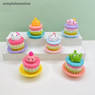 [simplehomeline] ใหม่ พร้อมส่ง กิ๊บติดผมเรซิ่น รูปผลไม้ 3D ขนาดเล็ก สําหรับตกแต่งสมุดภาพ DIY 10 ชิ้น