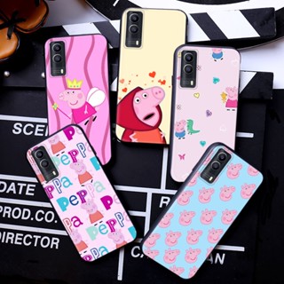 เคสโทรศัพท์มือถือแบบนิ่ม ลาย Peppa Pig P254 สําหรับ Vivo Y5S Y11 Y11S Y12S Y20i Y20S Y20 Y30 Y17 Y12 Y15 Y19 Y20 Y21 Y33S Y21S