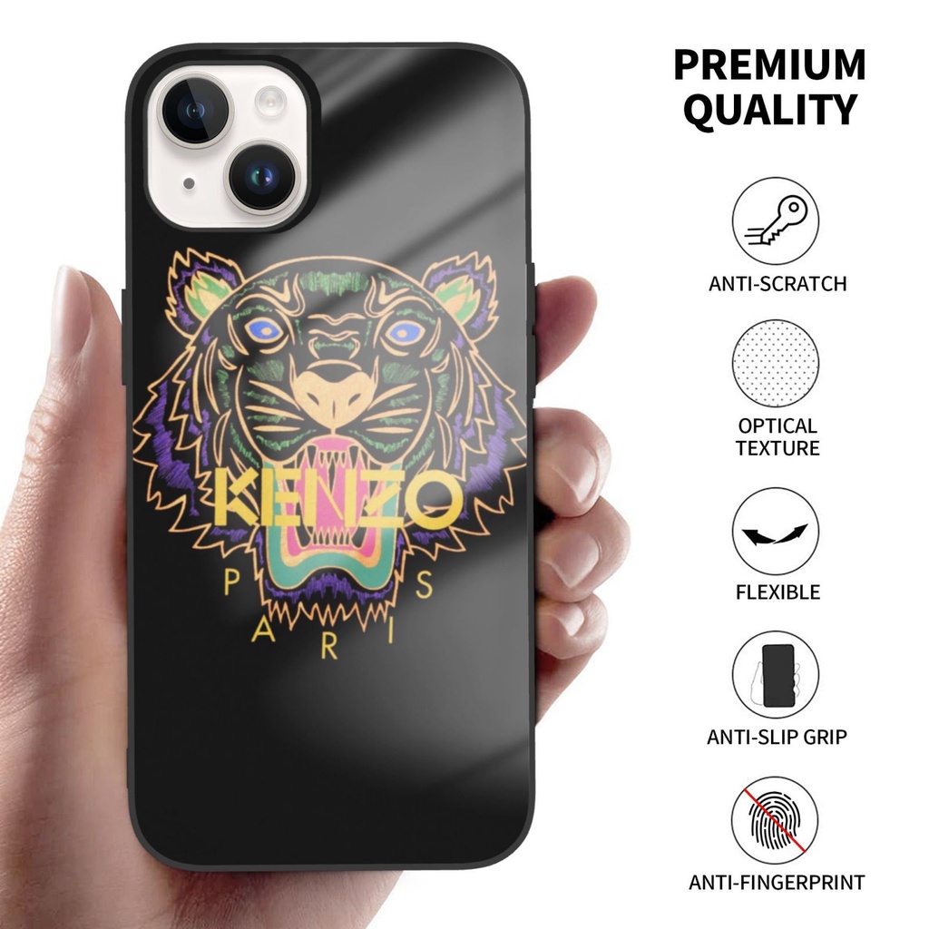 Kenzo แฟชั ่ นหรูหราคุณภาพสูงเคสโทรศัพท ์ สําหรับ IPhone 15 14 13 12 11 Pro Max Mini