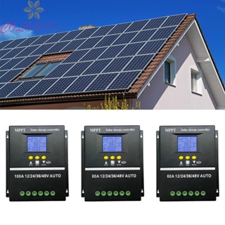 【COLORFUL】Solar Controller 60A/80A/100A 7 Modes Accessories MPPT Metal+PVC Replacement