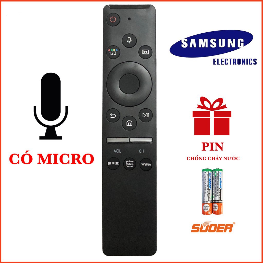 รีโมททีวี Samsung Smart 4K พร้อมไมโครโฟน (voice-voice)