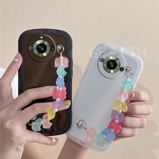 เคสโทรศัพท์มือถือนิ่ม แบบใส ป้องกันกล้อง และหน้าจอ รอบด้าน ลายหมี สําหรับ Realme11 Realme 11 Pro 11 Pro+ 2023 Realme11Pro Plus