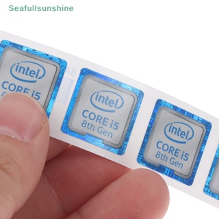 Seaf&gt; สติกเกอร์โปรเซสเซอร์ CPU ซีนอน 8th Generation i3 i5 i7 Celeron Intel สําหรับแล็ปท็อป