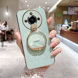 เคสโทรศัพท์มือถือแบบนิ่ม ลายน้ําหอมน่ารัก พร้อมแหวนขาตั้ง สําหรับ Realme 11 10 Pro+ Pro 5G Coca-Cola Edition C53 C55 NFC 4G Plus RealmeC53