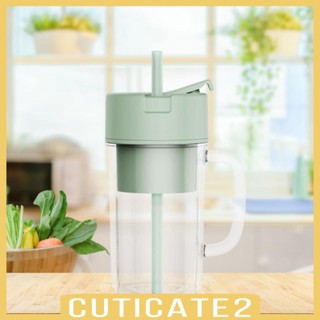 [Cuticate2] เครื่องปั่นน้ําผลไม้ แตงโม แบบพกพา USB สําหรับเดินทาง