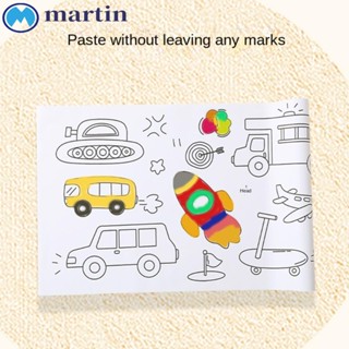 MARTIN สติกเกอร์ระบายสี รูปกราฟฟิติ ศิลปิน DIY สําหรับเด็ก