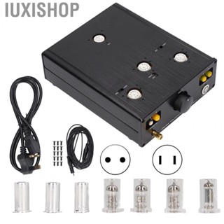 Iuxishop Vacuum Tube Preamplifier  Aluminium Alloy Low Background Noise Portable Durable Phono for Stage