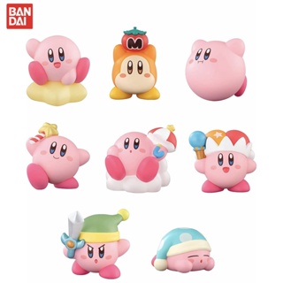 ของเล่นฟิกเกอร์ การ์ตูนอนิเมะ Kirby Waddle Dee Doo น่ารัก สีชมพู ของขวัญวันเกิด