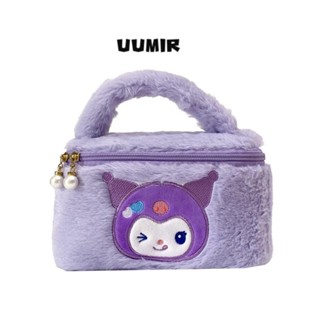 UUMIR กระเป๋าเครื่องสําอาง กระเป๋าแฟชั่น ลายตุ๊กตา Kawaii Kuromi Melody Cinnamon Dog Tote