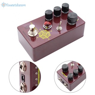 Mosky Distortion Overdrive Booster ลูกบิดเอฟเฟคกีตาร์ 4 โหมด