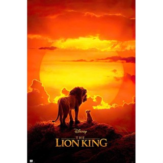 โปสเตอร์ภาพยนตร์ดิสนีย์ The Lion King Mufasa &amp; Simba