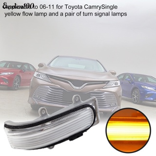 Emden ไฟเลี้ยวไดนามิก LED ติดกระจกมองข้าง สําหรับ Toyota Camry 2 ชิ้น